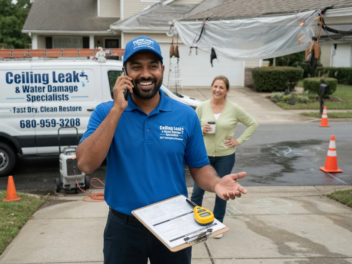 Ceiling Leak Cleanup Los Molinos, CA FAQs
